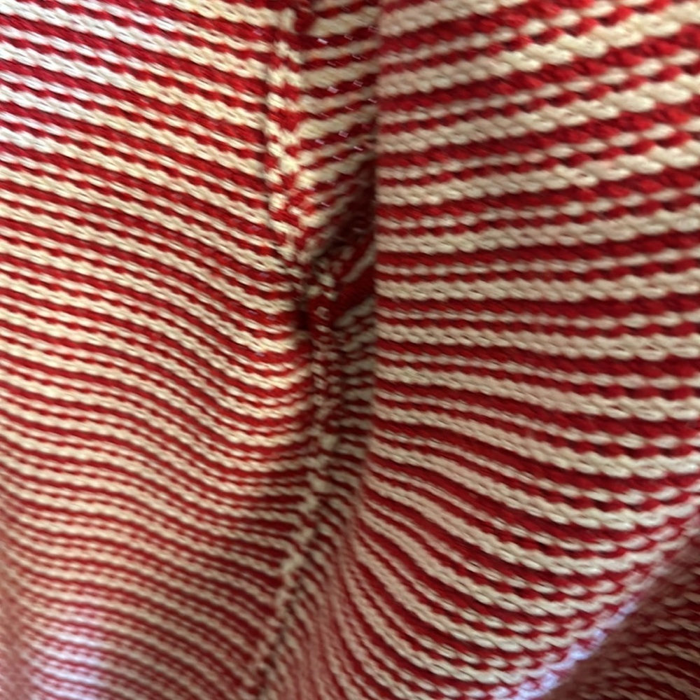 Talbots Red And White Patterned Jacket - image 7